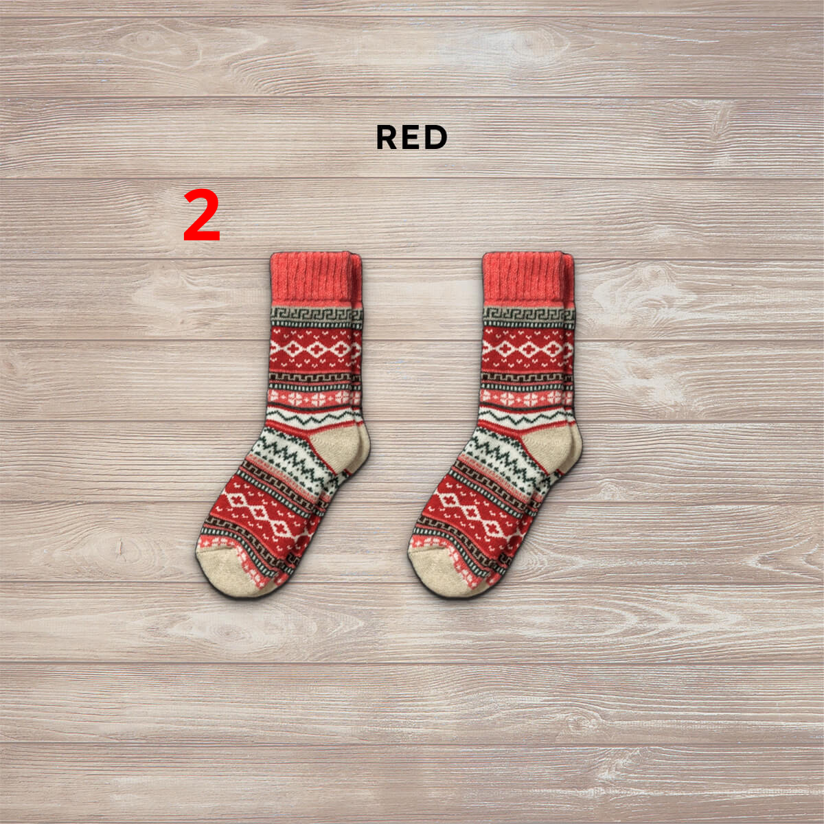 Chaussette NORDIC laine mélangé