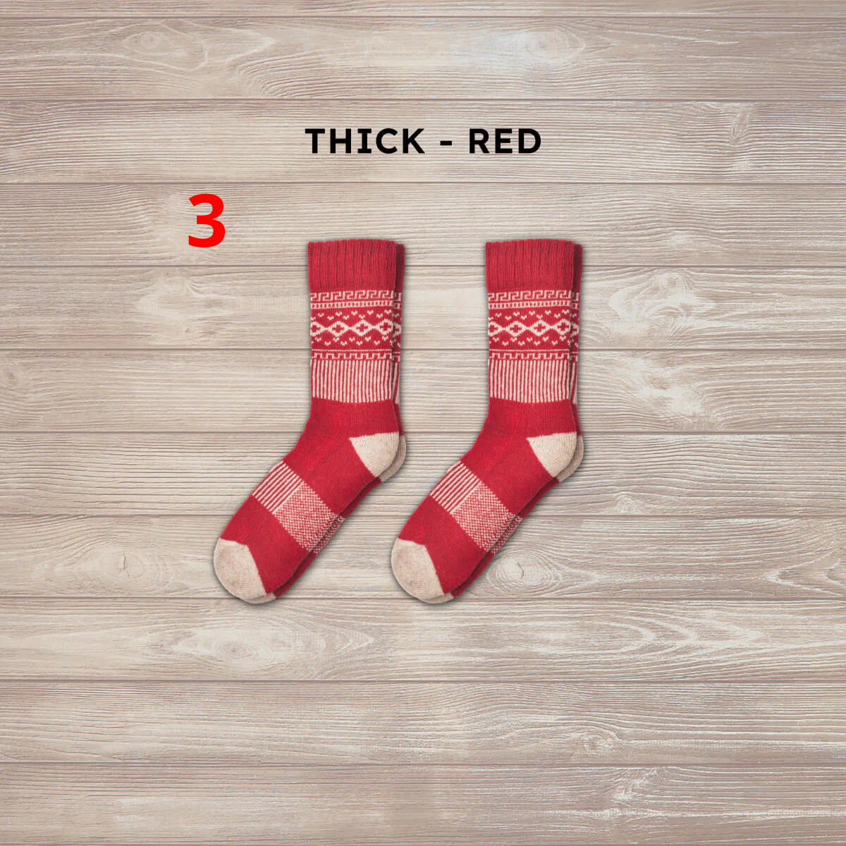 Chaussette NORDIC laine mélangé