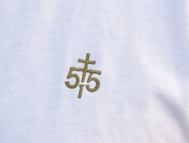 Tee shirt HERITAGE 55 - Croix de Lorraine N°1 blanc